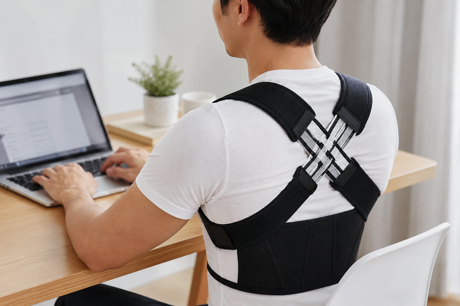 Soporte Postural Chesquiel en uso